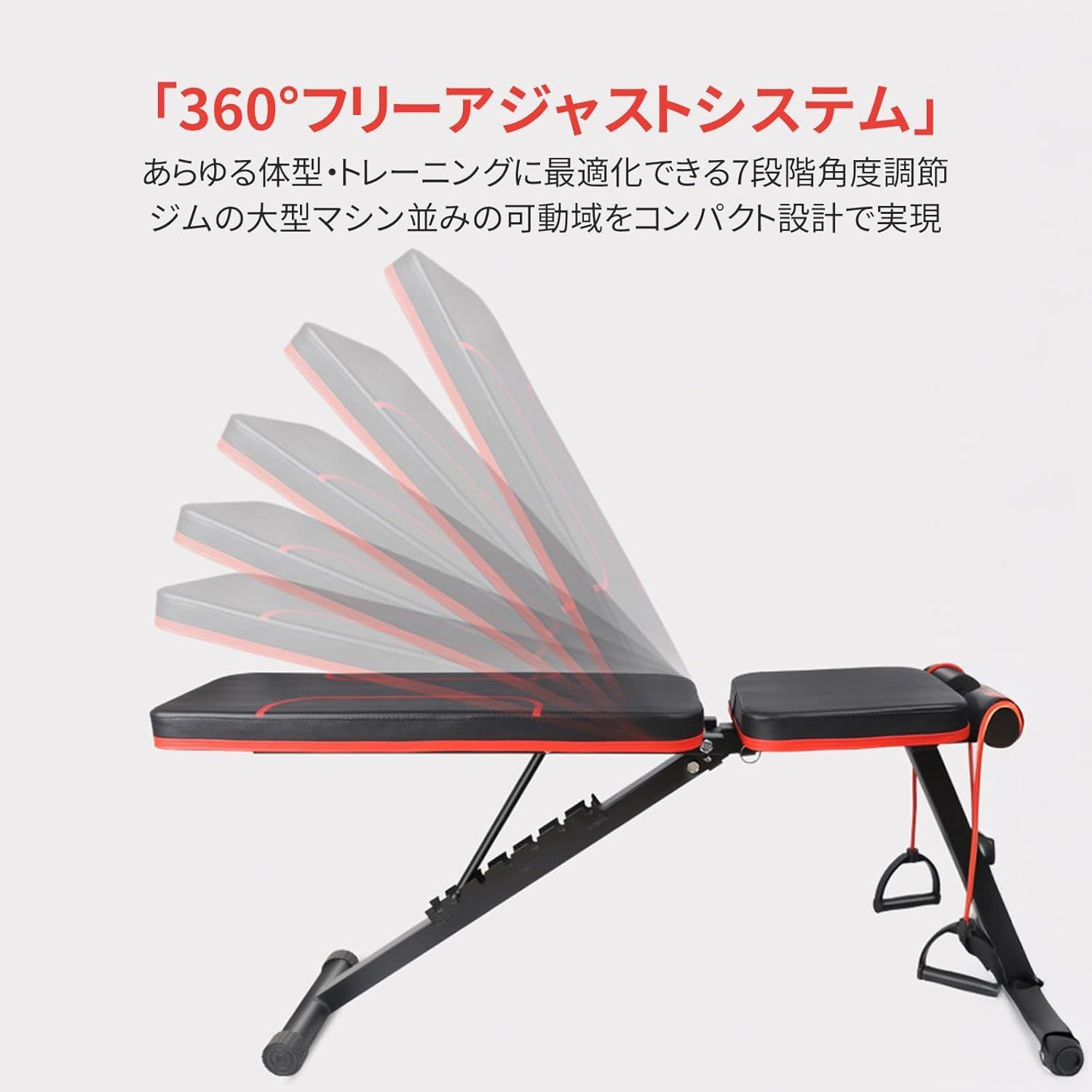トレーニングベンチ ベンチプレス台 折り畳み 角度調整 耐荷重350kg 楽天市場】NEW トレーニングベンチ（フルスペックモデル）5段階
