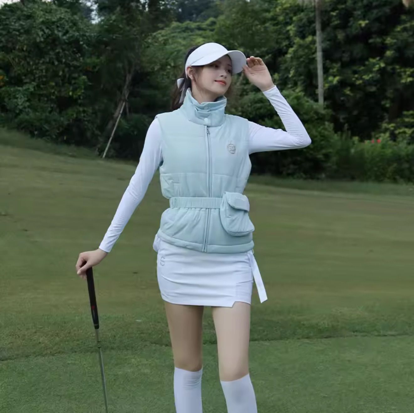 秋冬レディースゴルフウェア