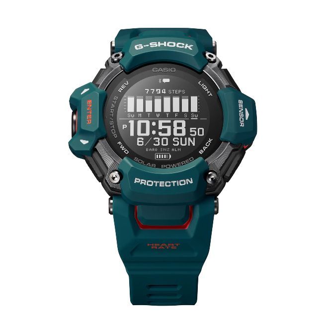 2年保証 完全新品 GBD-H2000-2 G-SQUAD CASIO G-SHOCK 心拍計