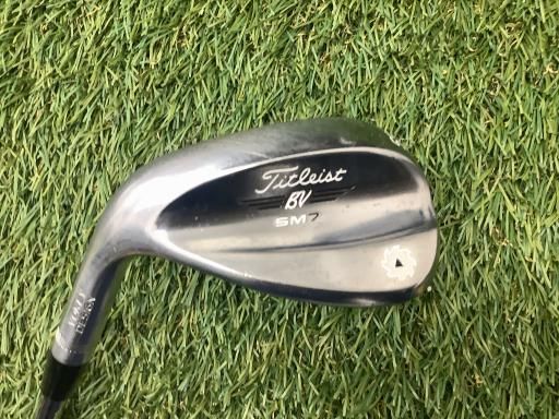 タイトリスト VOKEY SPIN MILLED SM7 ツアークロム 58°|14°K レフティ ウェッジ WG 純正特注シャフト フレックスS メンズ 男性用 左利き レフティ 左用 Cランク ゴルフクラブ