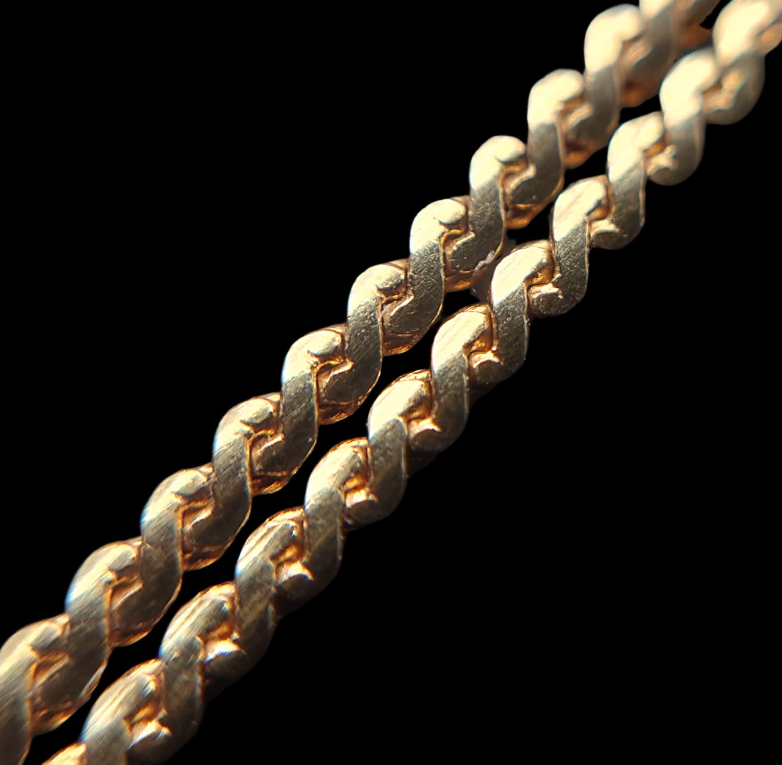 UNOAERRE【ウノアエレ】K18YG 750 ネックレス 約41㎝ M169 - メルカリ