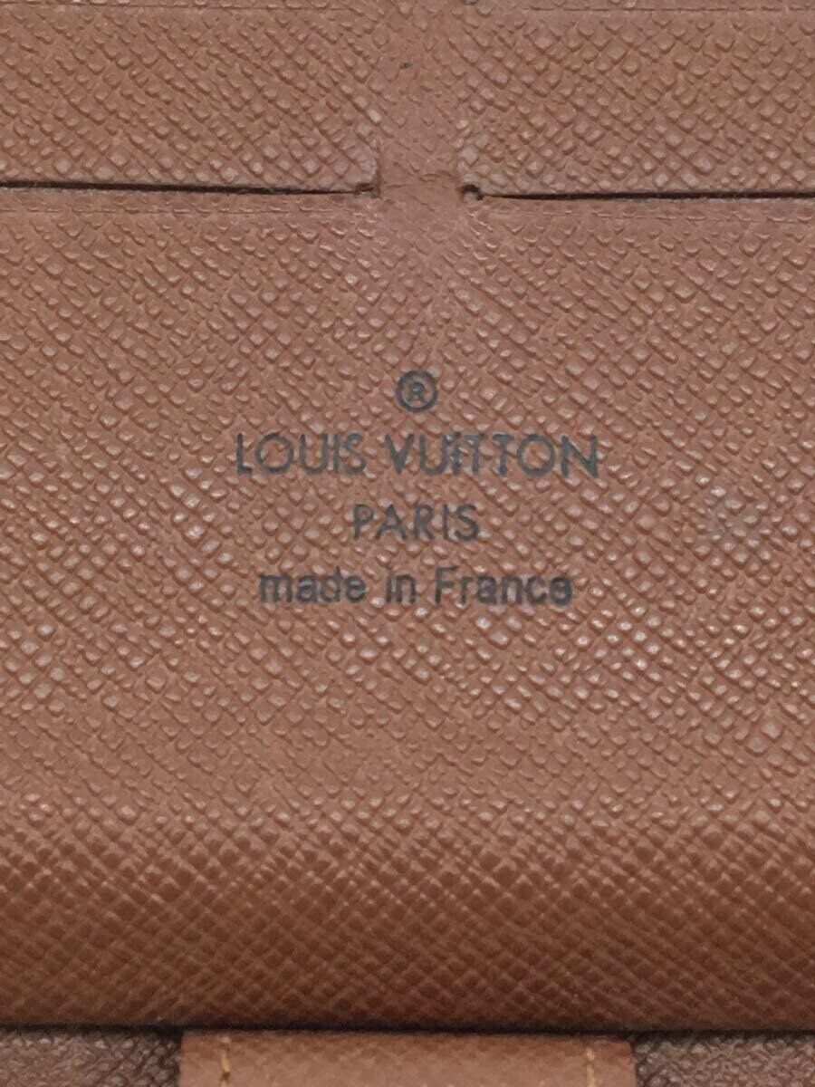 LOUIS VUITTON ジッピー・オーガナイザー_モノグラム_GRY PVC ブラウン 総柄 メンズ - メルカリ