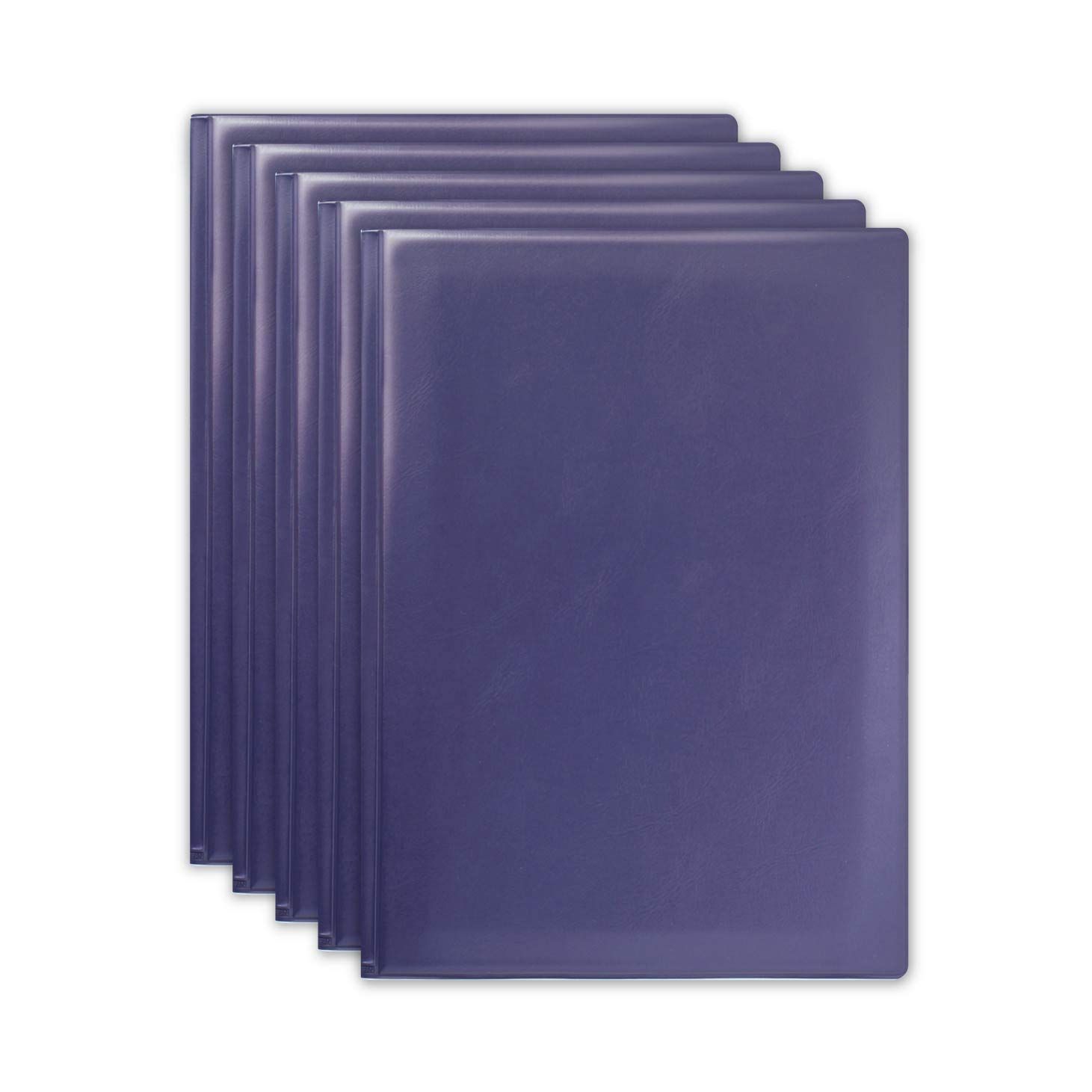 ソノ メニューブック 日本製 A４８ページ 紺 メニューファイル メニュー表 カバー 5冊セット