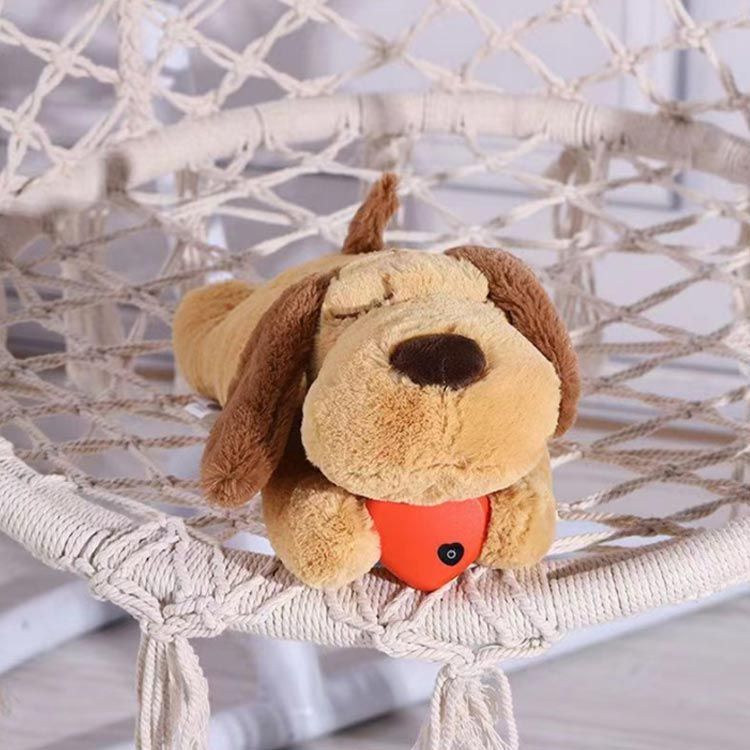 犬 おもちゃ ぬいぐるみ 心音が出る 心音 ぬいぐるみ 癒し系