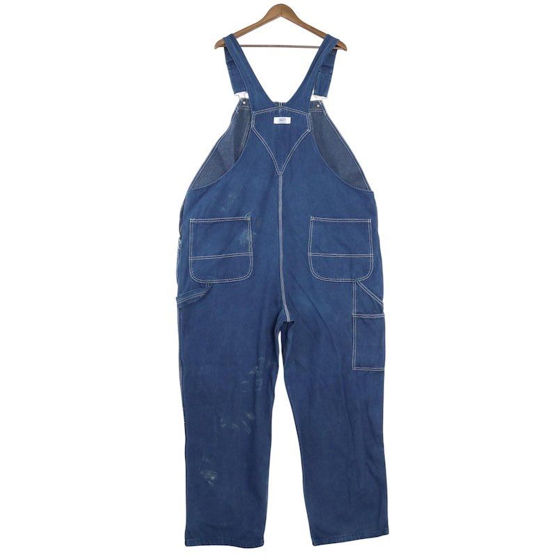 LIBERTY リバティー デニムオーバーオール メンズW50 実寸約W50 L30.5 ブルー hps-0060 WWW_SUPERTOOLSSHOP_NL