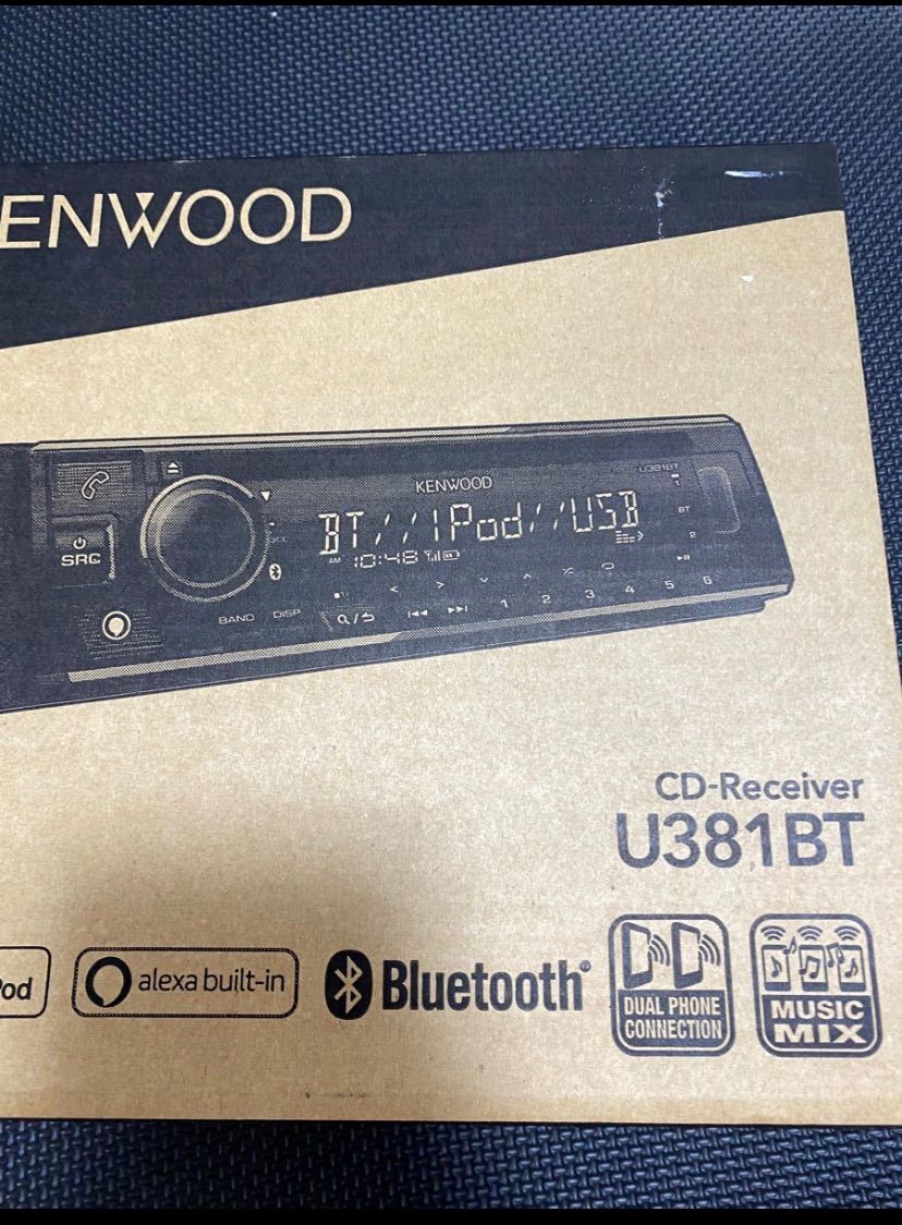 新品未使用 KENWOOD U381BT Bluetooth Alexa 対応 - けやきショップ