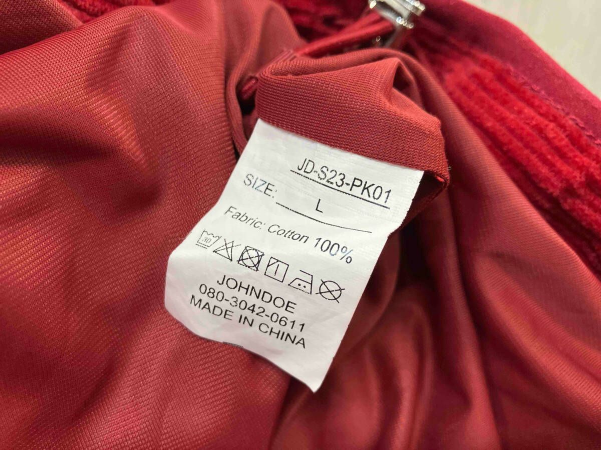 JOHNDOE コーデュロイ アノラック パーカー ジョンドゥ ハーフジップ