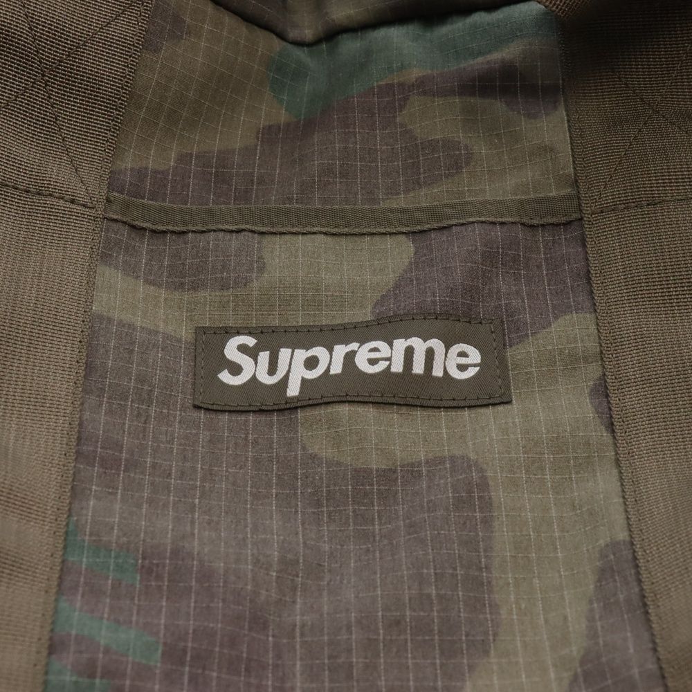 SUPREME (シュプリーム) 24SS DUFFLE BAG 44L WOODLAND CAMO