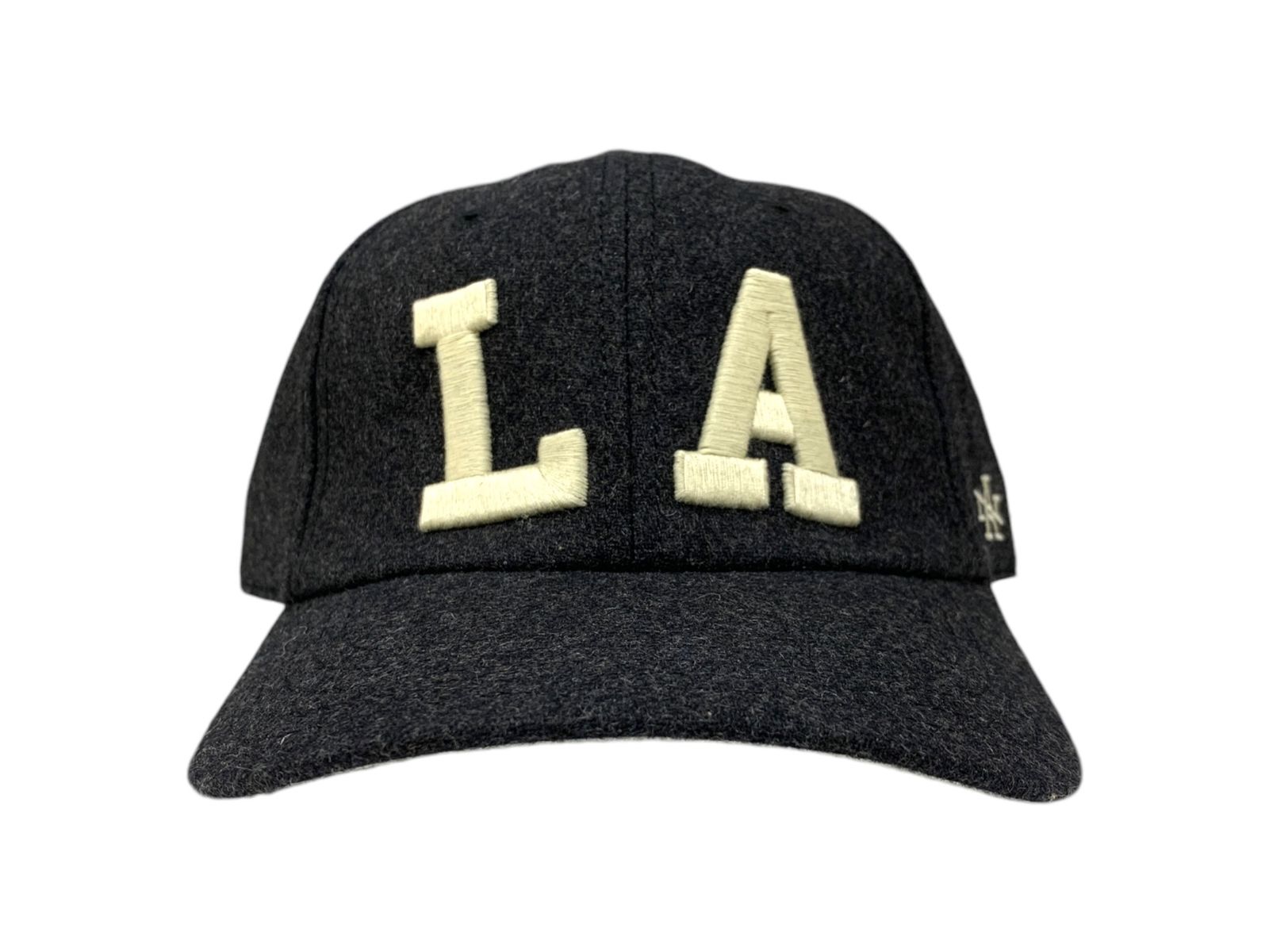 AMERICAN NEEDLE (アメリカンニードル) ウールベースボールキャップ MiLB AAA LA マイナーリーグ ロサンゼルスエンゼルス 野球帽 中国製 SMU670C-LOS F ブラック メンズ/025