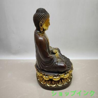 古美術・タイ仏教・旧蔵銅鎏金【釈迦牟尼仏】・純手作り・供養仏像・風水開運・置物 釈迦牟尼仏像 銅製 仏像 彫刻 置物 開運 風水 - メルカリ