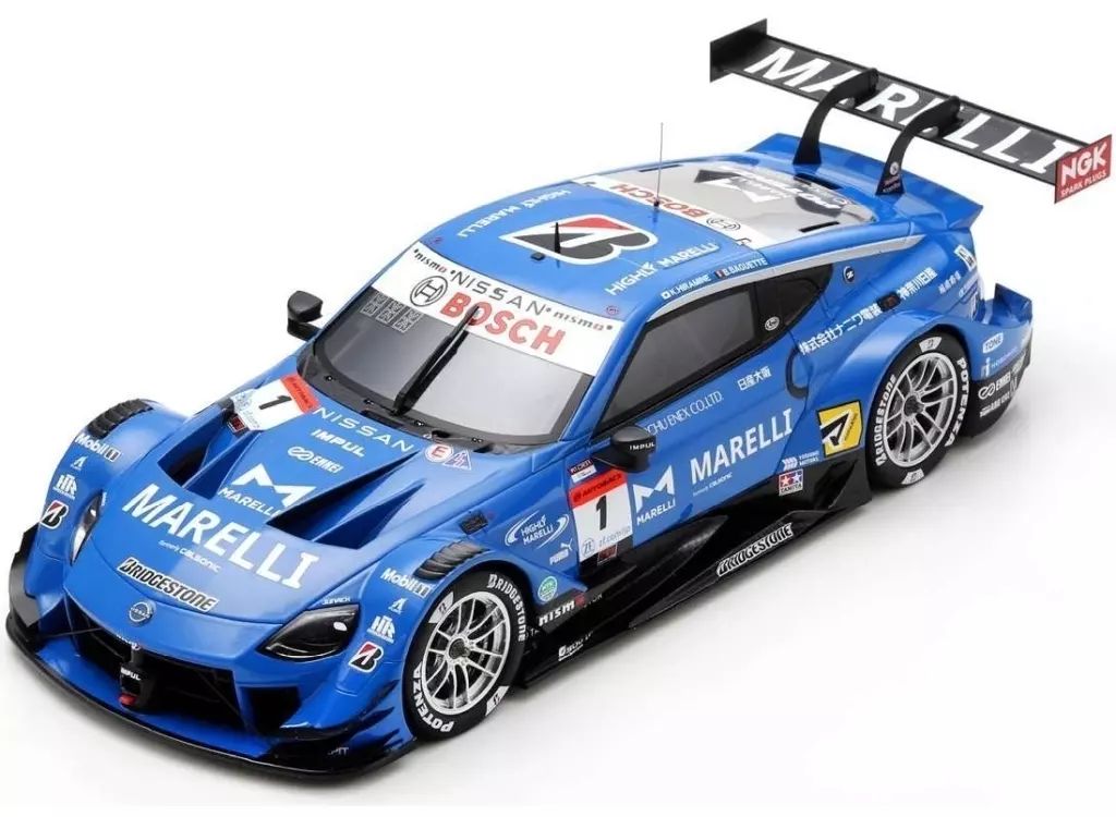 ミニカー 1|18 MARELLI IMPUL Z TEAM IMPUL GT500 SUPER GT 2025 Kazuki Hiramine - Bertrand Baguette 1 18SGT001