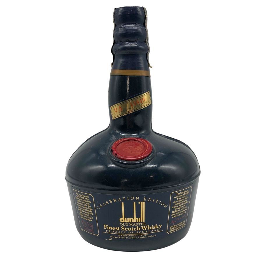 ダンヒル オールドマスター 青陶器ボトル 700ml 43% ダンヒル オールドマスター 青陶器ボトル 700ml 43%【N1】