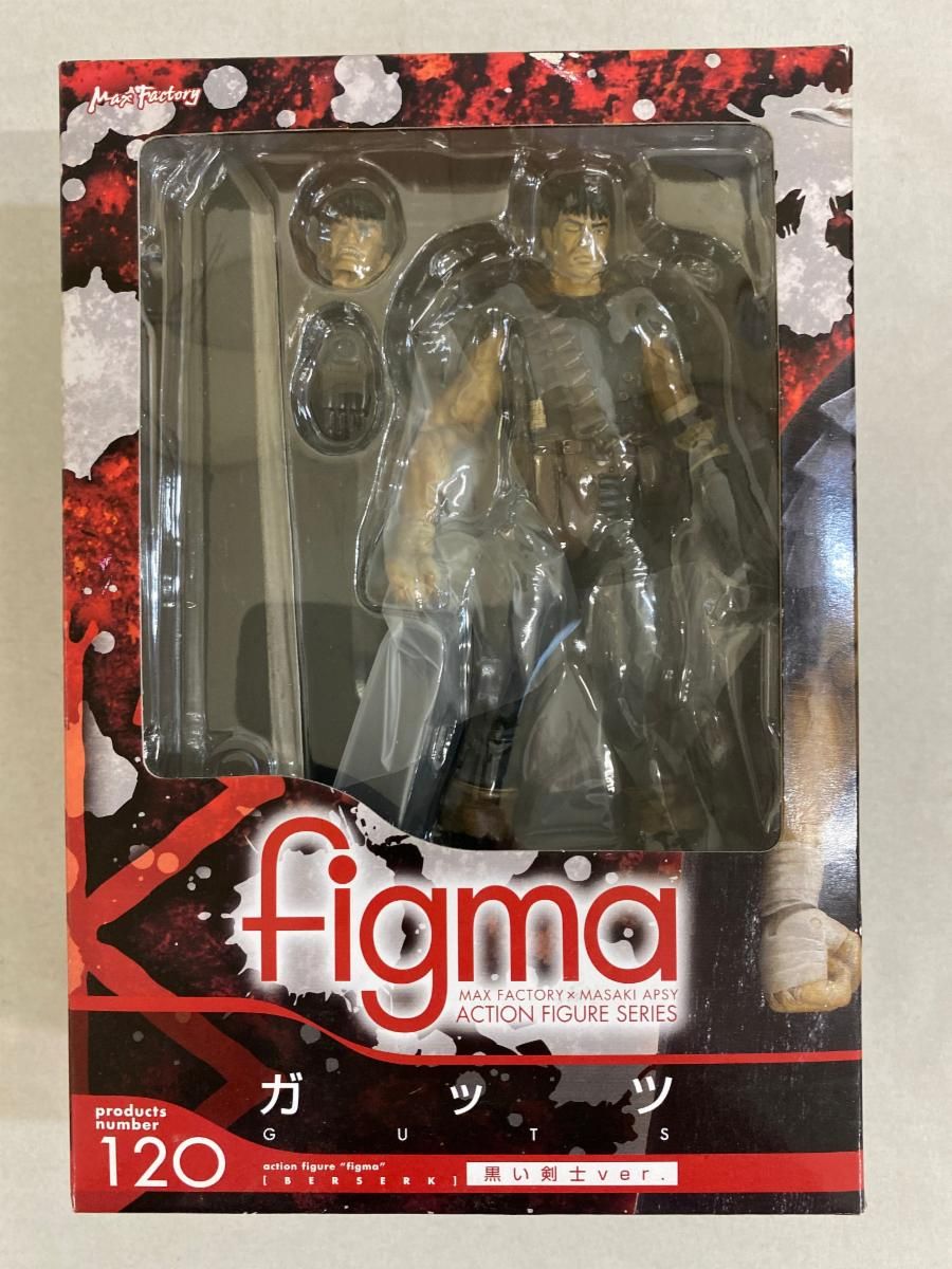 未開封】figma 120 ベルセルク ガッツ 黒い剣士ver． - メルカリ