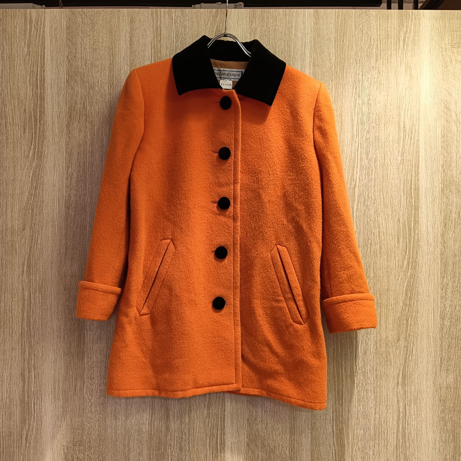 イヴ・サンローラン ステンカラーコート 90813 イヴサンローラン