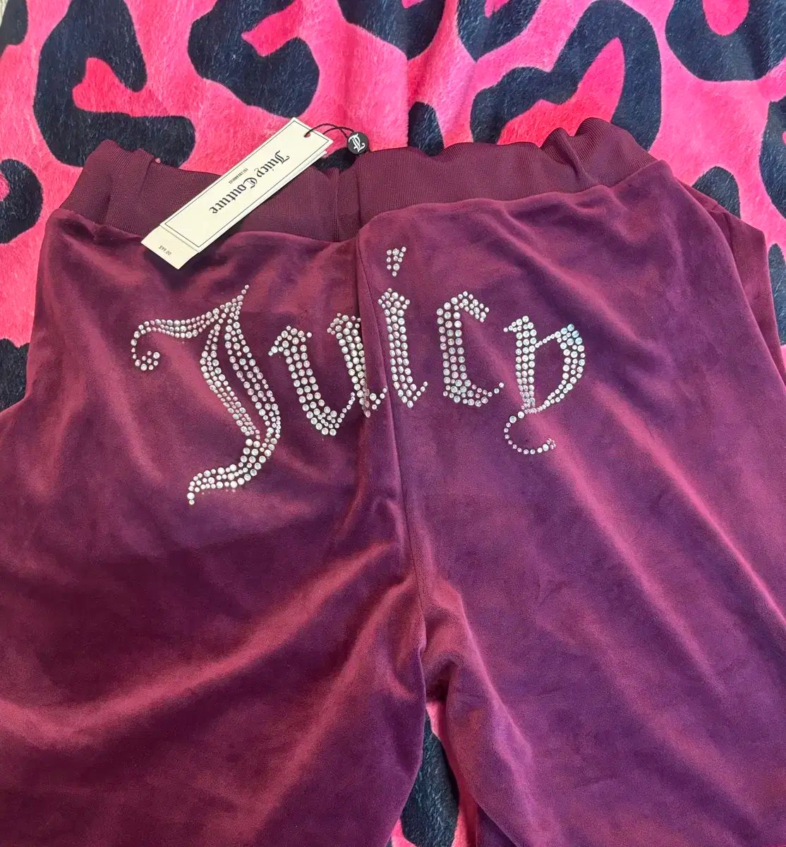 JUICY COUTURE ジューシークチュール ベロア トレーニング パンツ