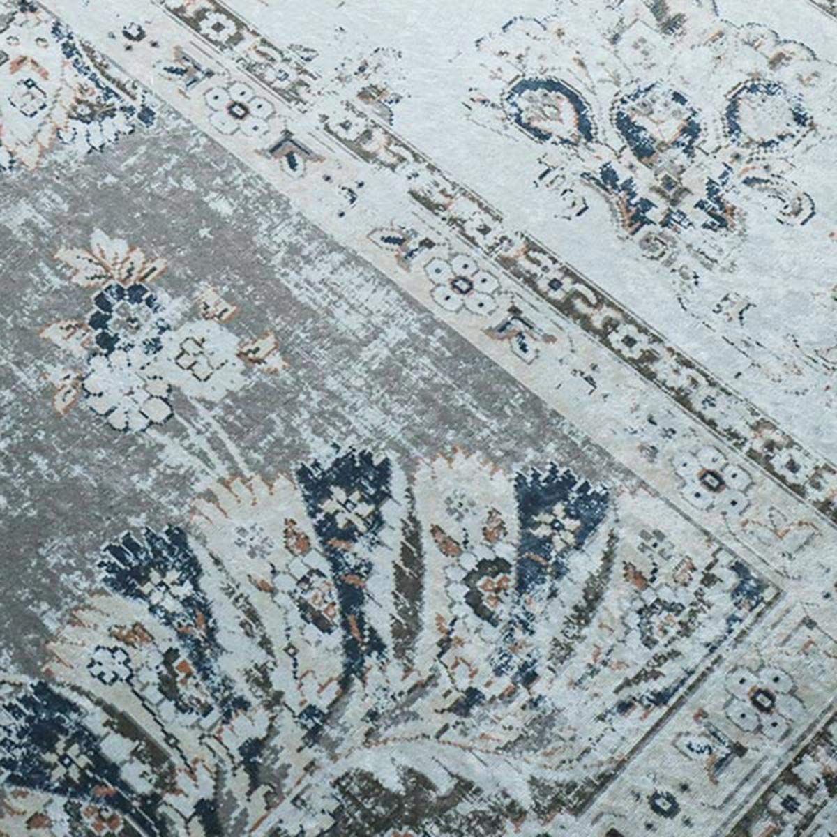 グラムスタイル ペルシャ絨毯風 ラグ カーペット 洗える 1.5畳 130x190cm ブラウン MARWIL-DEMENAGEMENTS_CH