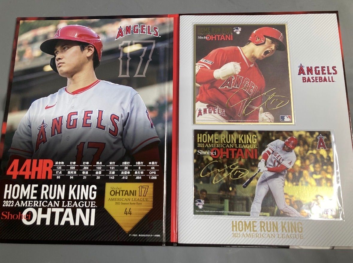 Shohei Ohtani 2023年ホームランキング記念セット Shohei Ohtani 2023年ホームランキング記念セット