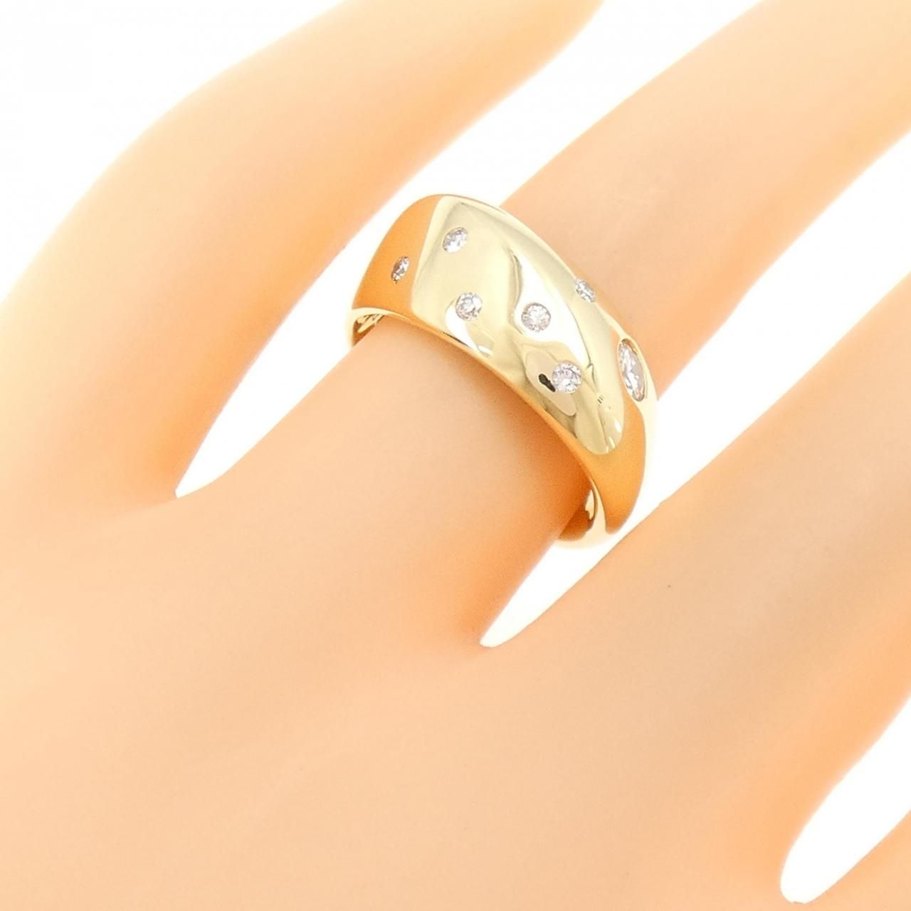 K18YG ダイヤモンド リング 0.23CT - メルカリ