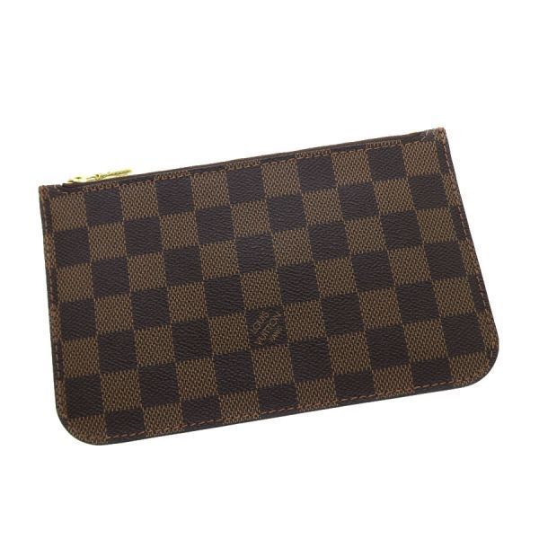 ルイヴィトン ダミエ ネヴァーフル用ポーチ 【Aランク】【中古  