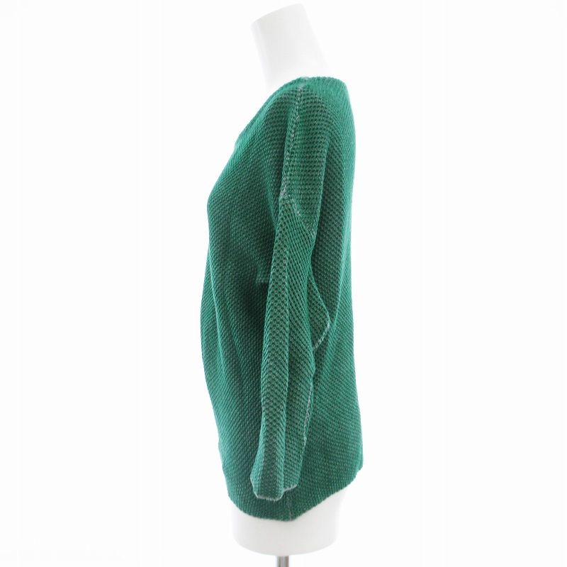 美品✨Sybilla シビラ　バルーン パンツ　ニット　グリーン　Mサイズ オーガニックコットンドレープスカート(ミモレ丈スカート