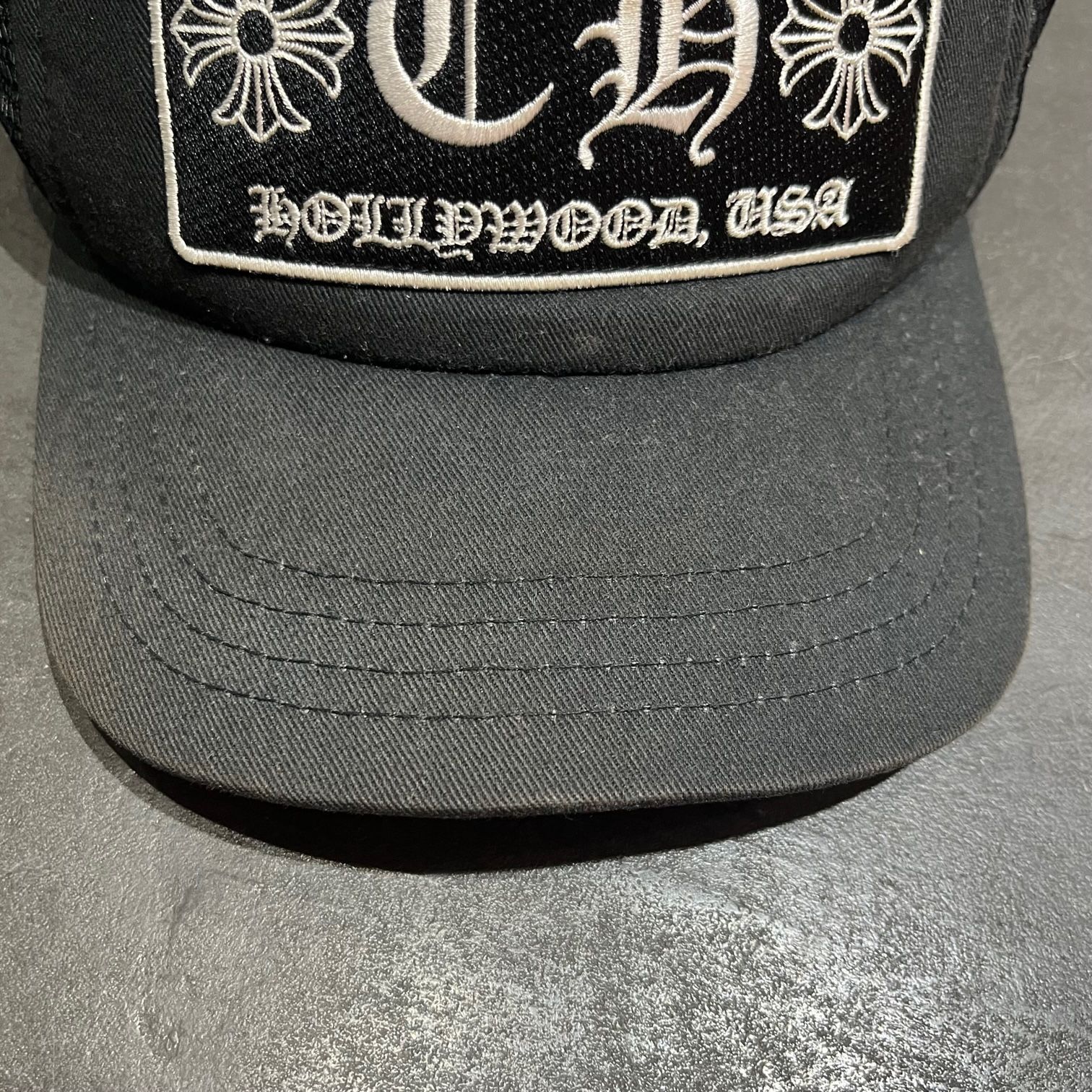 国内正規 Chrome Hearts トラッカーメッシュキャップ 帽子 クロム