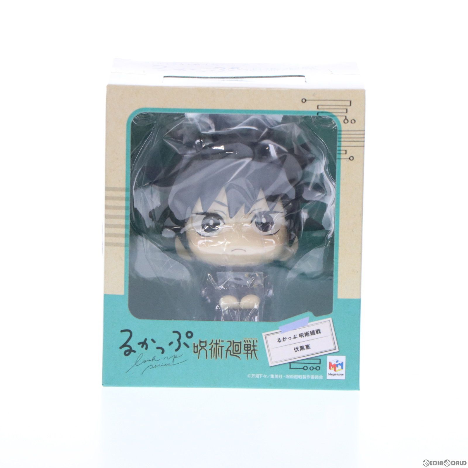 メガトレショップu0026プレミアムバンダイ限定特典付属 るかっぷ 伏黒恵u0026釘崎野薔薇(ふしぐろめぐみu0026くぎさきのばら) セット 呪術廻戦 完成品 フィギュア メガハウス