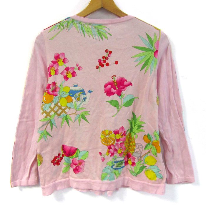 LEONARDレオナール花柄長袖カーディガントップスフレアシルエット42 LEONARD（カーディガン）のフリマアイテム一覧