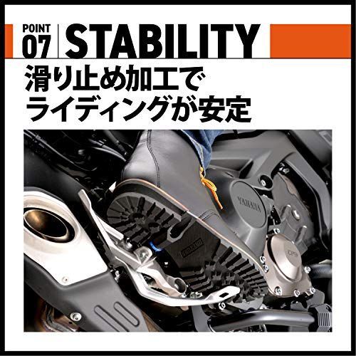 特価セール】デイトナ バイク用 ショートブーツ 23.5cm/レディース 本