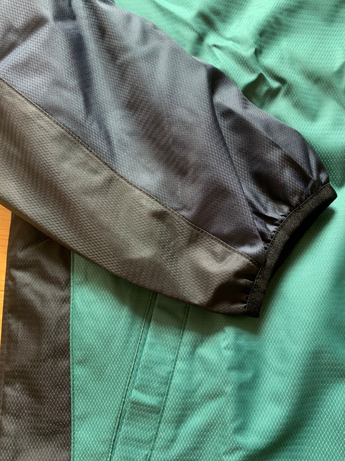 YONEX ウィンドウォーマーシャツ 黒 紺 緑 S 体幹トレーニング コートマーカー