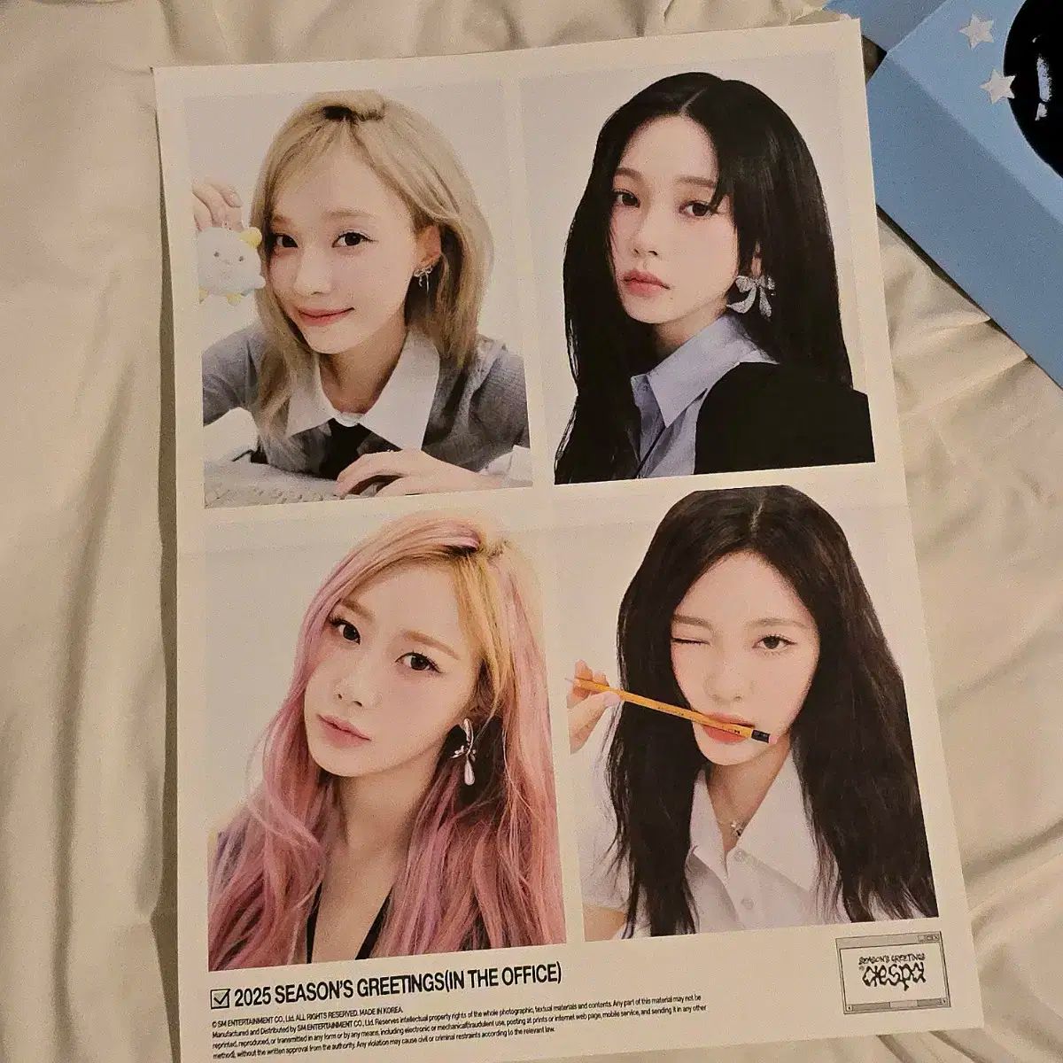 aespa 2022 シーグリ エスパ music&drama特典チェキトレカ aespa 2022 シーグリ エスパ music&drama特典チェキトレカ aespa 2022