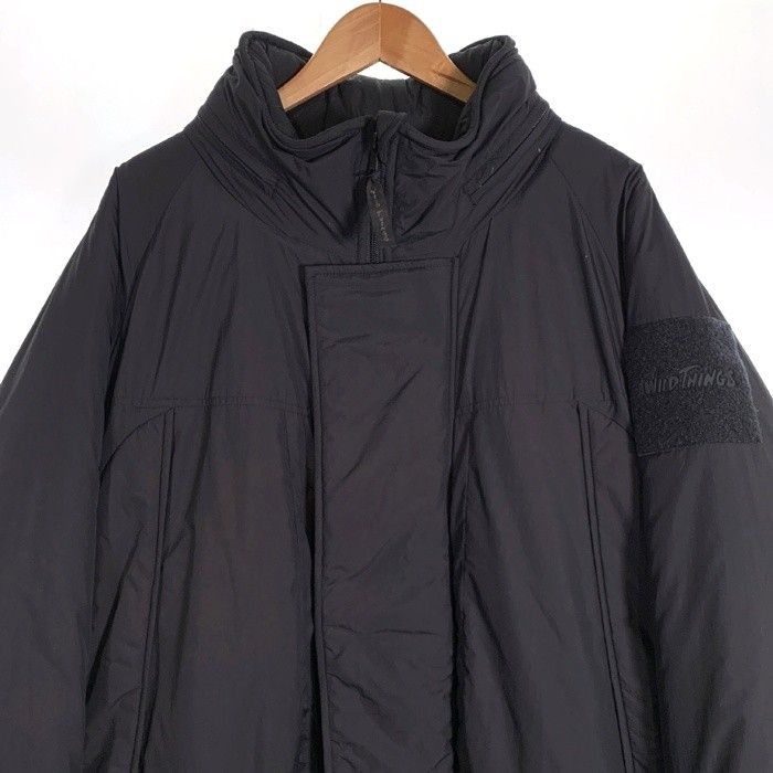 ジャケット・アウター wt242-01 WILD THINGS MONSTER PARKA black WILD THINGS（ワイルドシングス） モンスターパーカー MONSTER PARKA