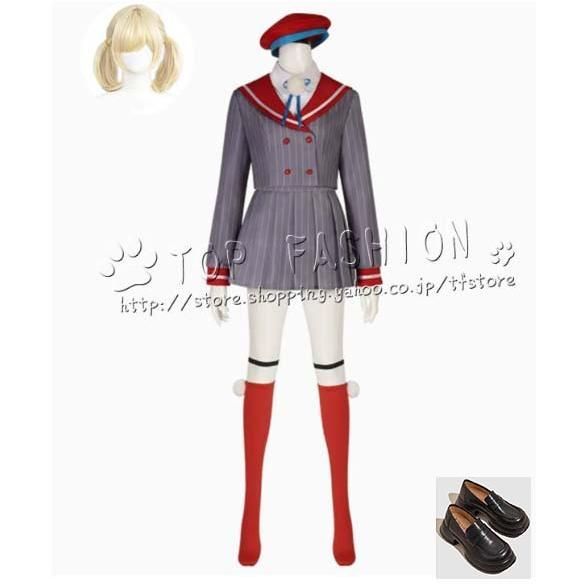 ♥ バーチャルYouTuber Vtuber 風 しぐれういShigure Ui コスプレ衣装 ウィッグ cosplayコスチューム ハロウィン クリスマスA1015