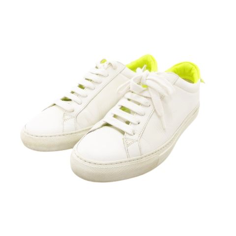 ジバンシィ GIVENCHY ローカット スニーカー エナメル 靴 シューズ 37 