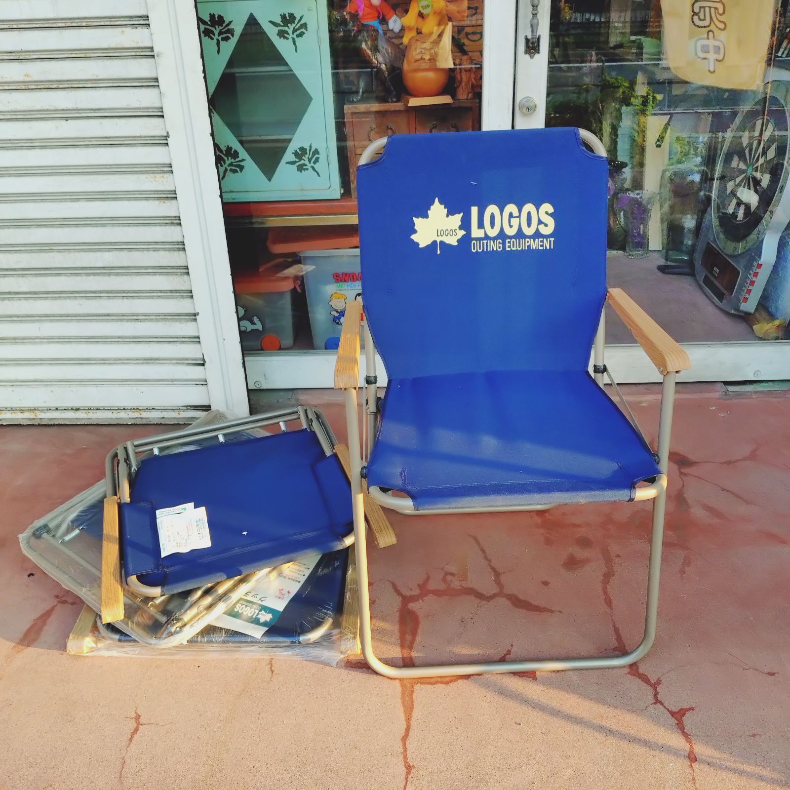 LOGOS⭐︎キュービックチェア／二脚セット 秋セット】キュービック