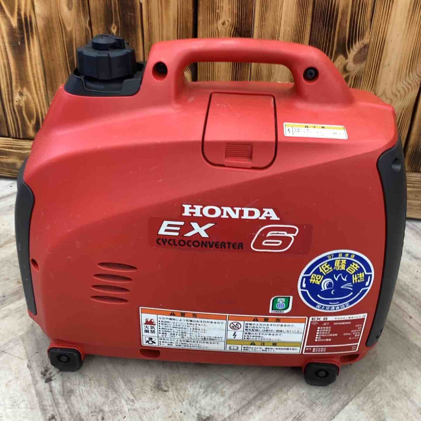 ホンダ(HONDA) サイクロコンバーター発電機 EX6 2.1L 100V 無鉛