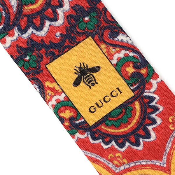 新品 グッチ GUCCI ネクタイ ペイズリープリント レッド 新品 グッチ GUCCI ネクタイ ペイズリープリント レッド - メルカリ