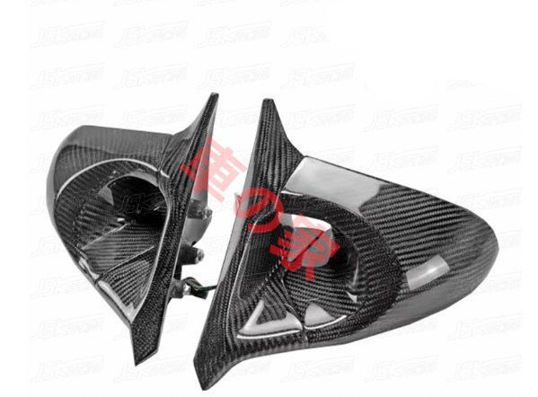 日産 フェアレディZ Z34 370Z 用 カーボン製 ドアミラーカバー サイドミラー 改装パーツ FFCRYSTALESIA_COM