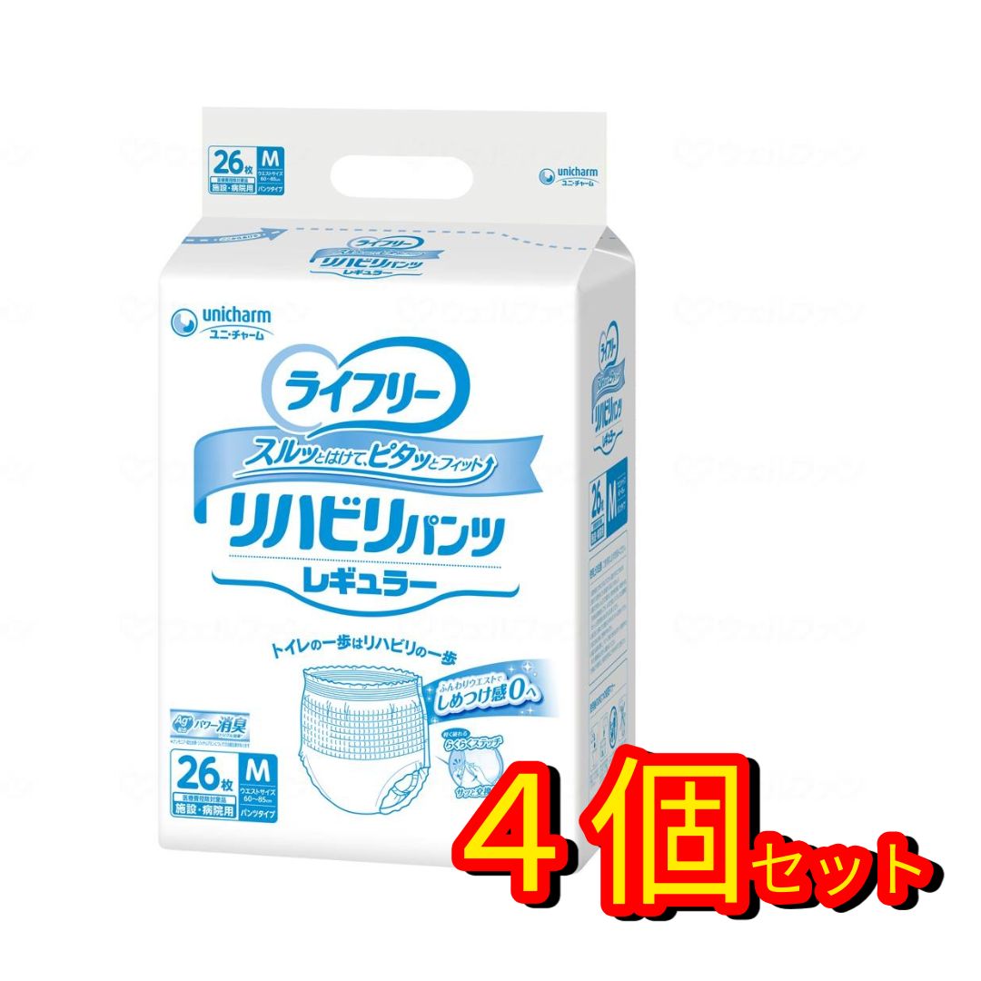 ダンボール未開封品 リフレ 大きい人のはくパンツ4L 12枚×4袋 成人用