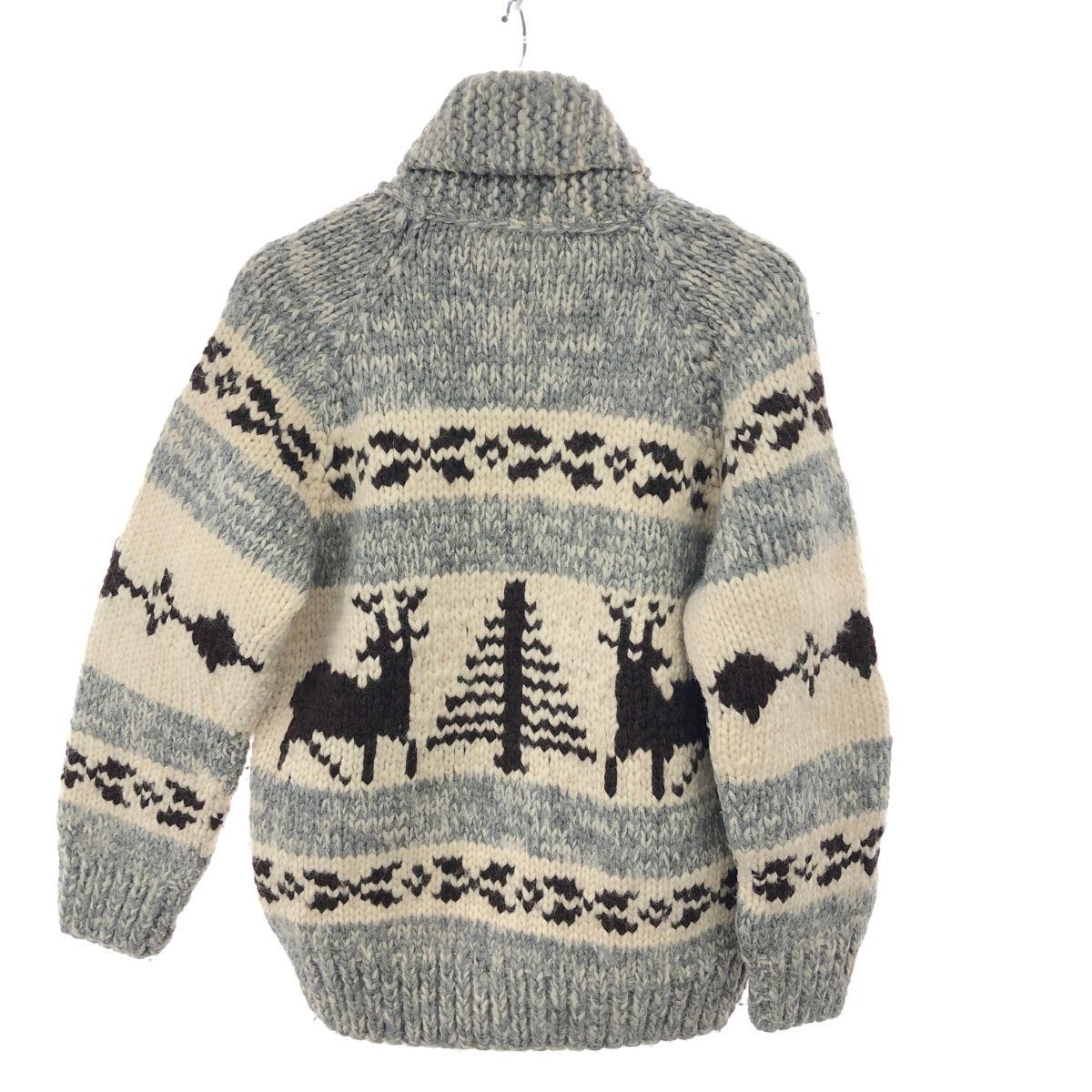 Swan スワン カウチンカーディガン サイズ:表記なし グレー ウール