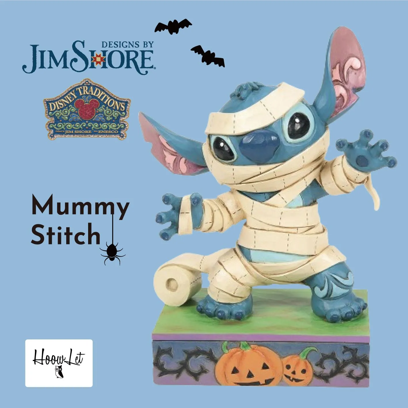 ディズニー スティッチ マミー コスチューム Mummy Stitch ハロウィン 飾り フィギュア ジムショア キャラクターグッズ ディズニートラディション  JIM SHORE 正規輸入品 置物 インテリア|mercariメルカリ官方指定廠商|Bibian比比昂代買代購