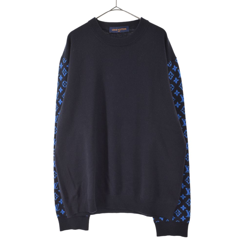 LOUIS VUITTON ルイヴィトン 23SS Monogram Sleeve CrewNeck Knit