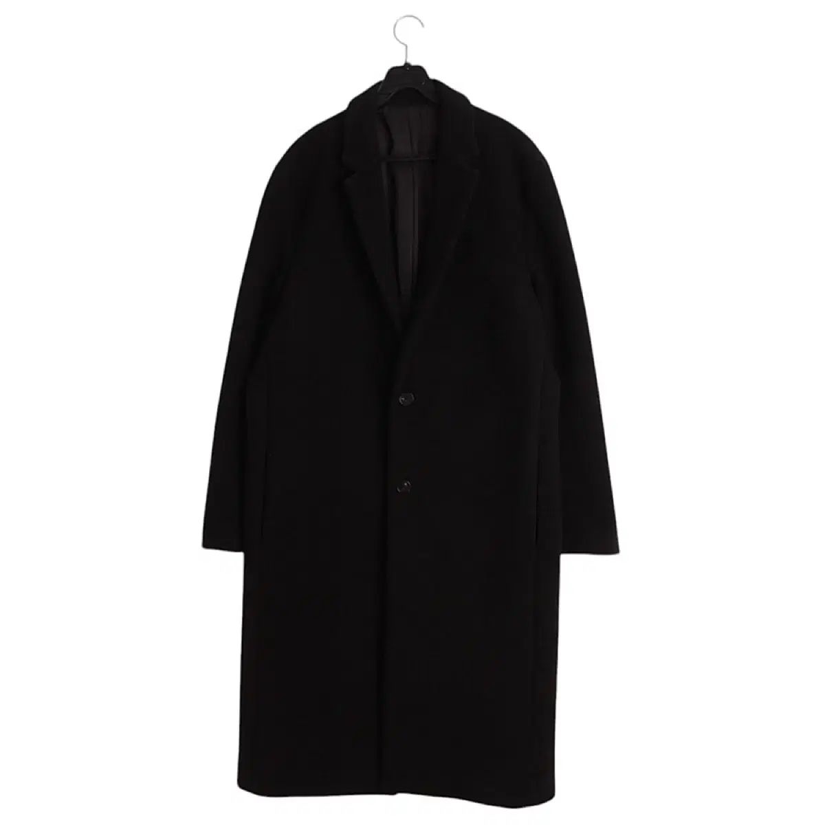 ウールカシミヤ ロングダブルチェスターコートオーバーサイズ オーバーサイズ MAMAGARI ウール カシミア ロング コート MAMAGARI ダブル コート 48
