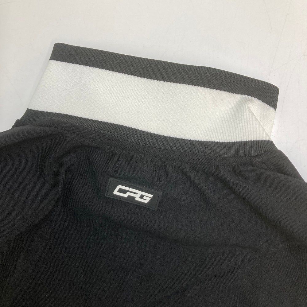 サイズ：3 CPG GOLF シーピージーゴルフ  裏起毛ジップジャケット  ブラック系 [240101417091] ゴルフウェア メンズ ストスト サイズ：3 CPG GOLF シーピージーゴルフ 裏起毛ジップジャケット