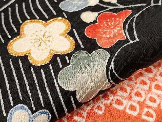 平和屋本店□極上 訪問着 総刺繍 駒刺繍 裏菊 逸品 DZAA6041kh5