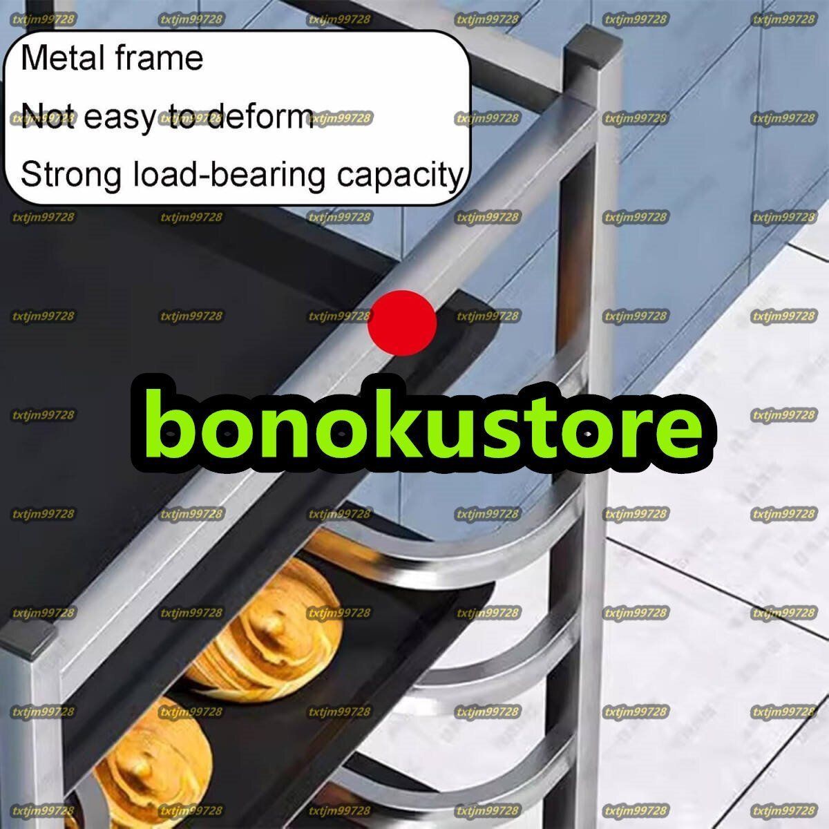 12 段 パン パン ラック トロリー 収納 冷却ラック ユニバーサル ホイール 取り外し ベーカリー ラック ホーム 46.5x60x137cm WWW_KANDAIZUMI_COM