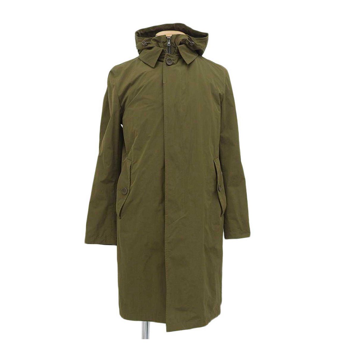 ヘルノ フーデッド カーコート IM0272U メンズ カーキ Herno【中古】 【アパレル・小物】