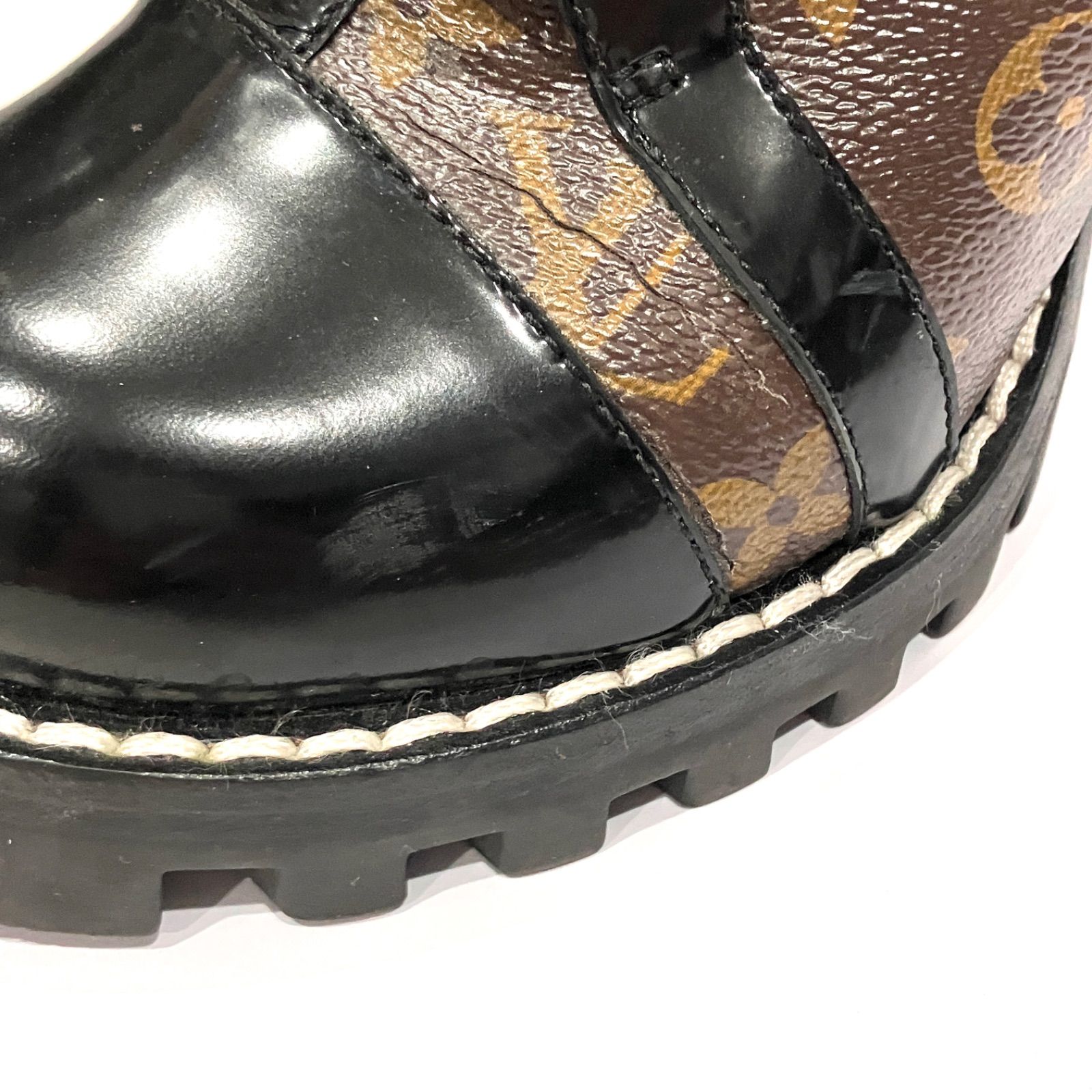 LOUIS VUITTON ルイヴィトン スタートレイル ブーツ モノグラム