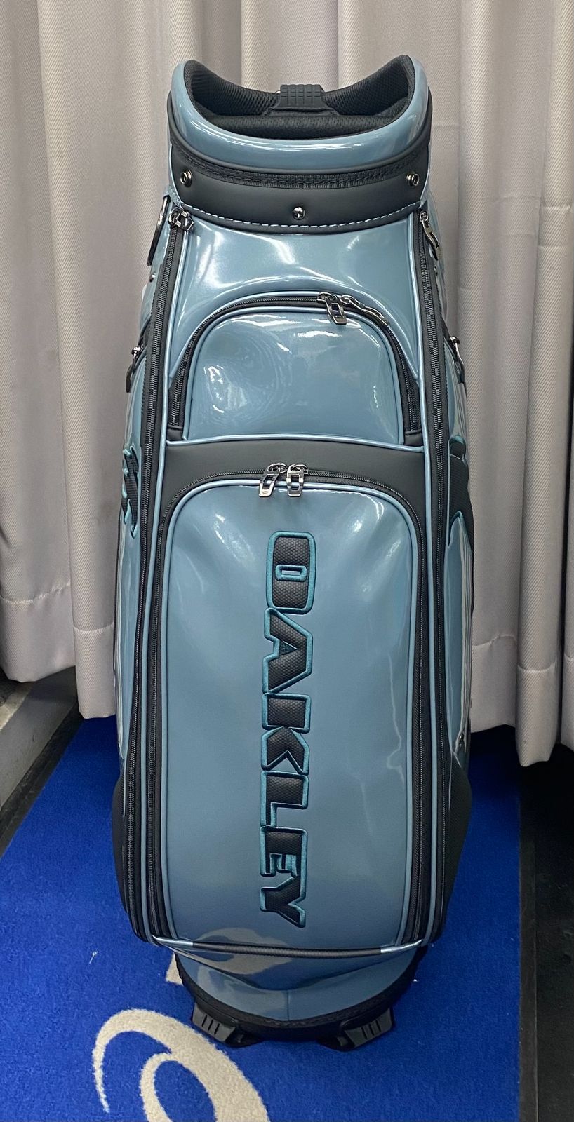 Cb オークリー OAKLEY メンズ ゴルフ カート式 キャディバッグ 9.5型 5分割 葛西店