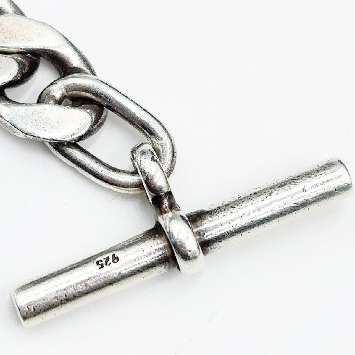 LAVER ラバー 11MM CURB CHAIN T BAR カーブチェーン ブレスレット