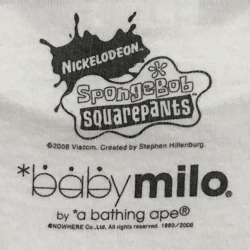 楽天市場】A BATHING APE(エイプ)SPONGEBOB & MILO TEE #1